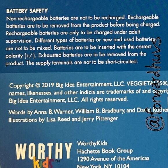 VeggieTales Jesus Loves Me Board Book with Jesus Loves Me Song Sound - Picture 7 of 10